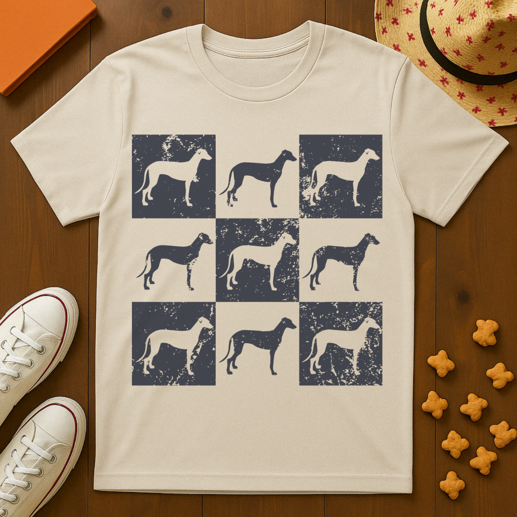 Greyhound Print T-Shirt