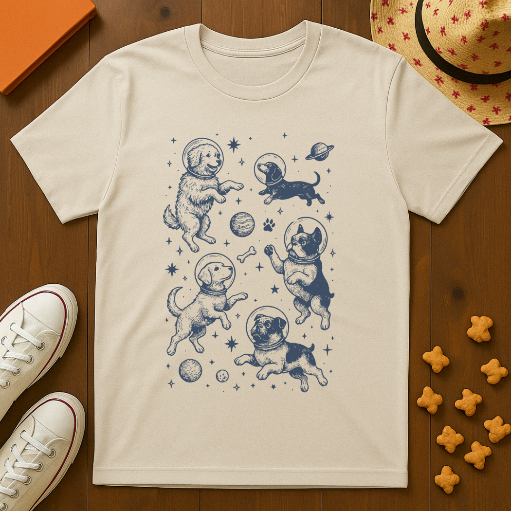 Dogs in Space Tee
