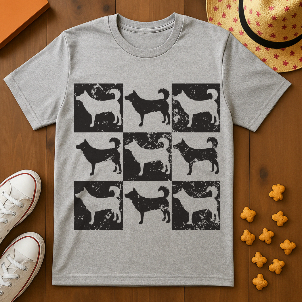 Husky Print T-Shirt
