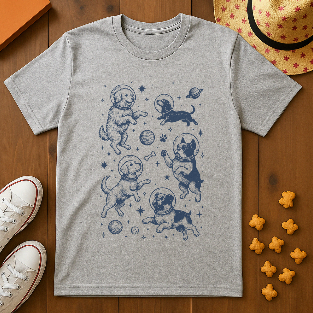 Dogs in Space Tee
