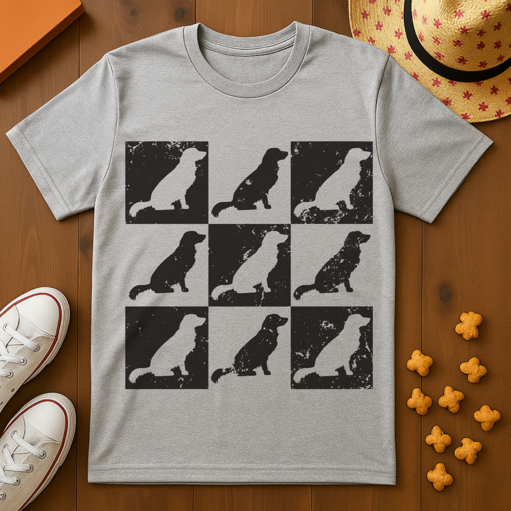 Golden Retriever Print T-Shirt