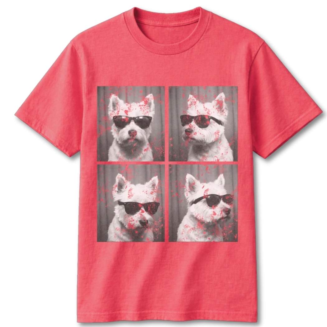 Westie Photo Booth T-Shirt