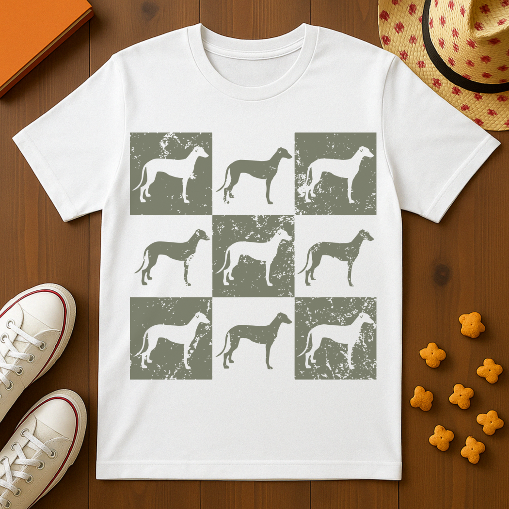 Greyhound Print T-Shirt