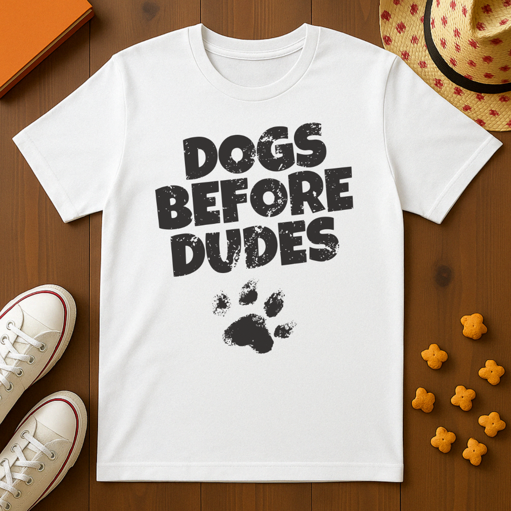 Dogs Before Dudes T-Shirt