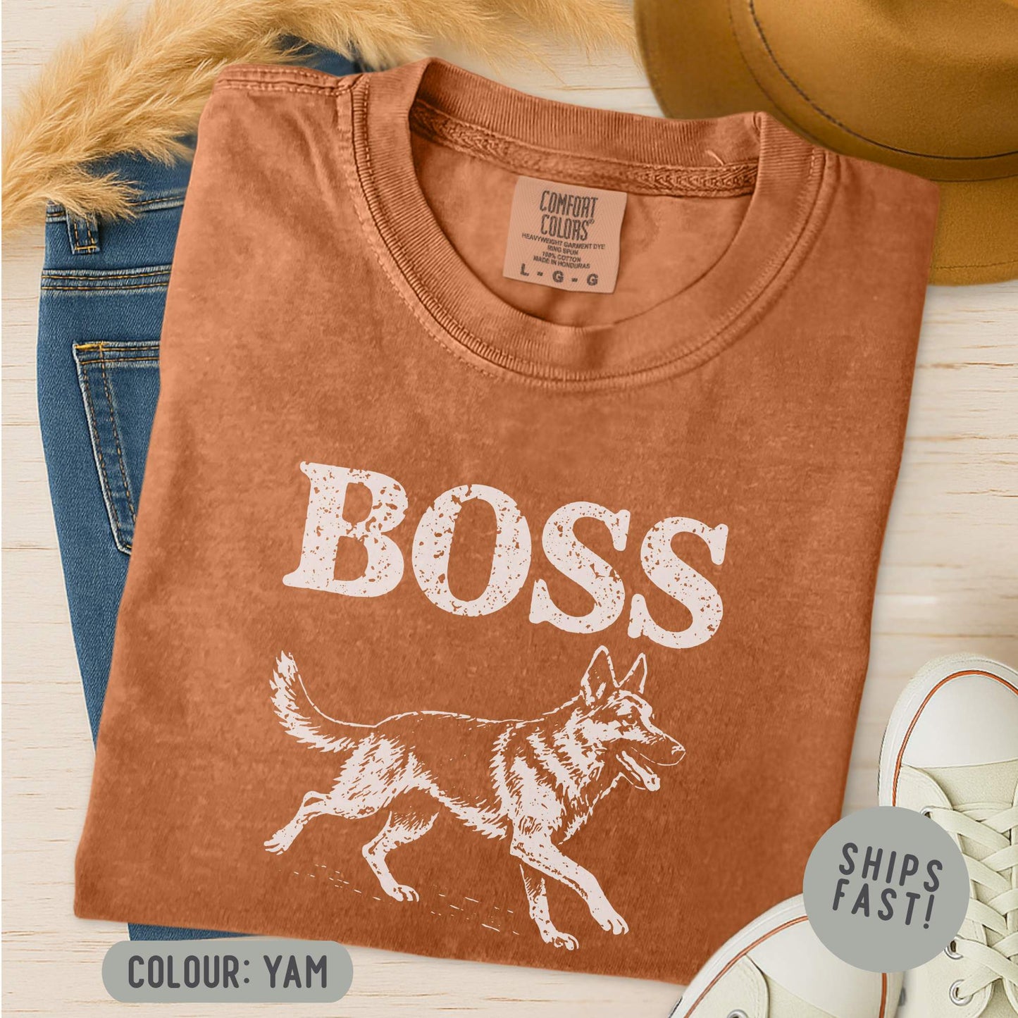 German Shepherd Boss T-Shirt
