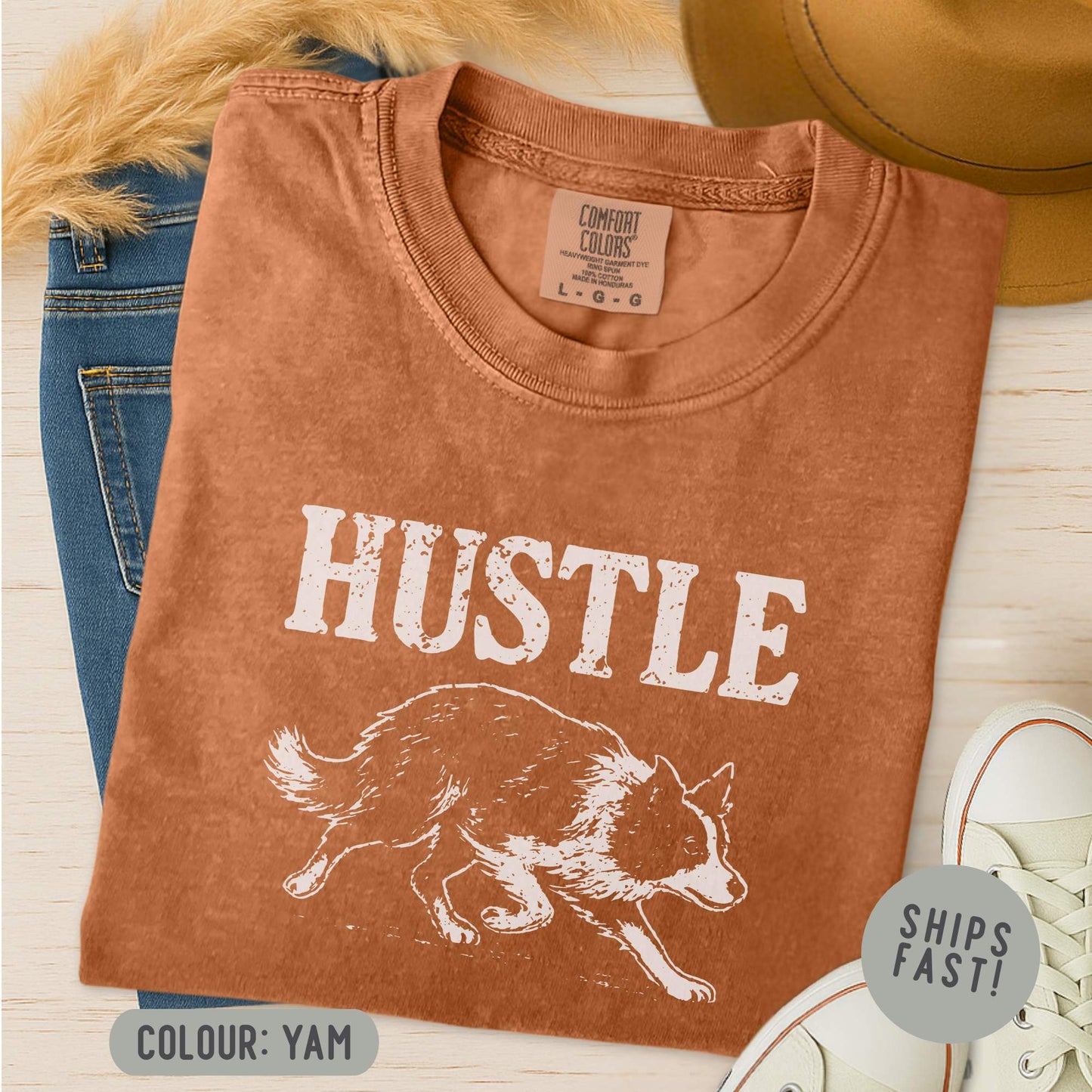 Border Collie Hustle T-Shirt