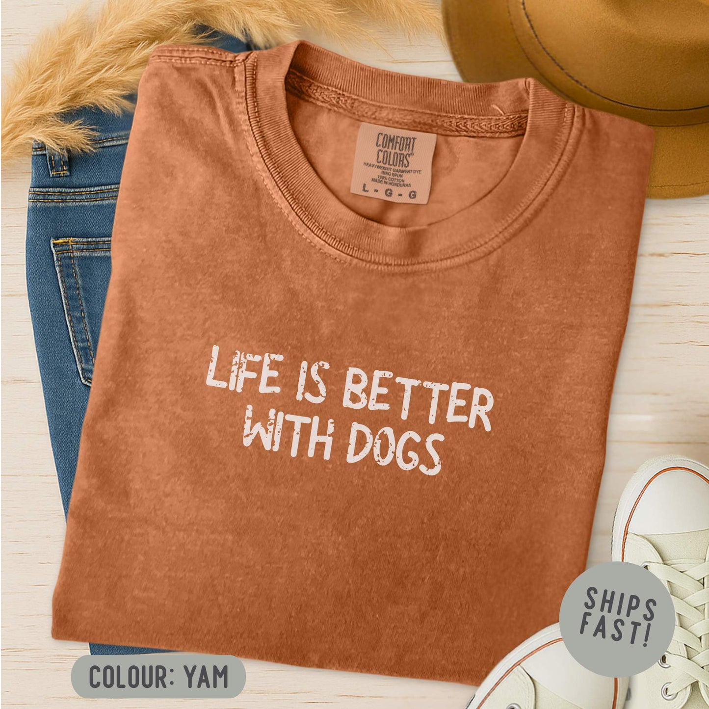 Life is Better With Dogs T-Shirt