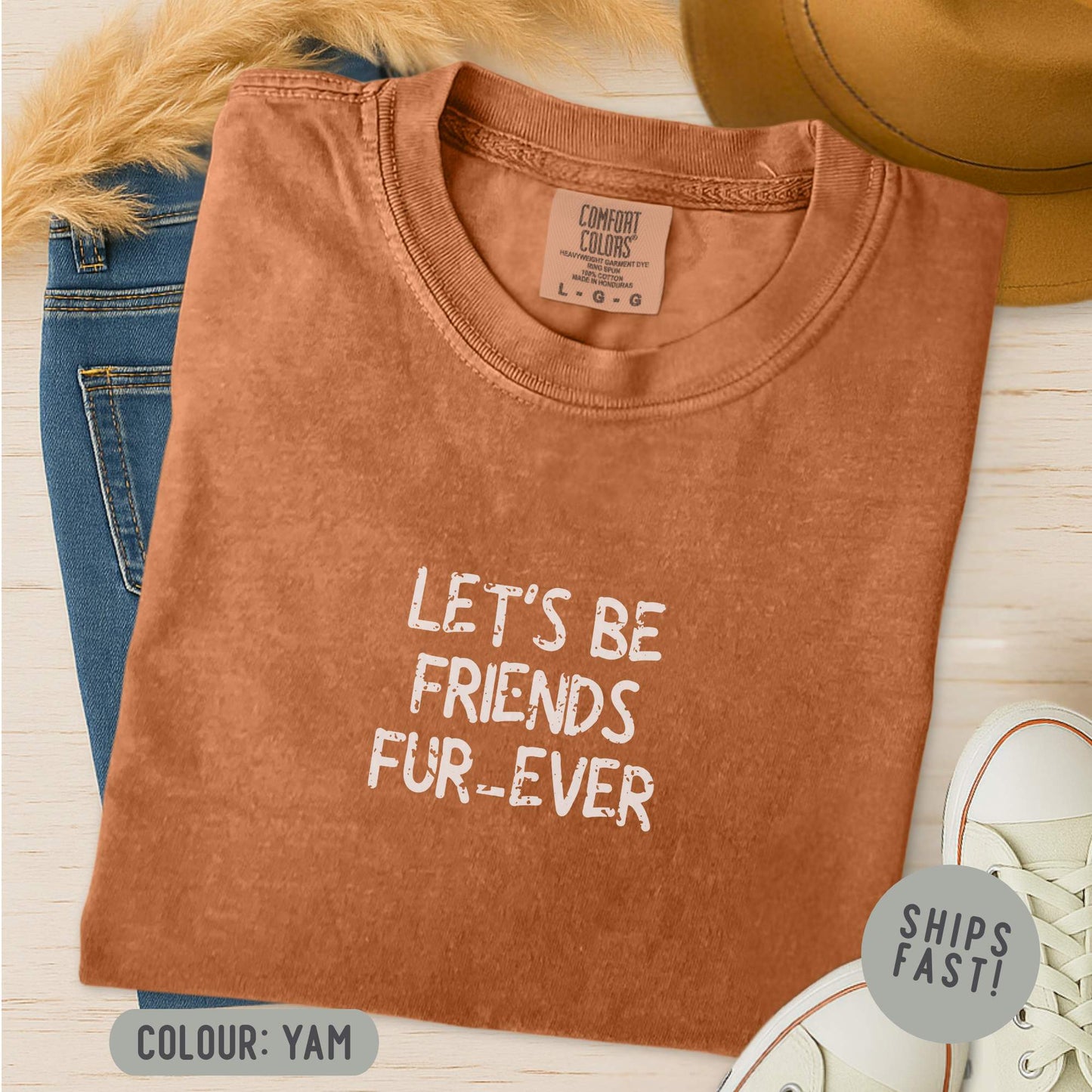 Lets Be Friends Fur-Ever T-Shirt