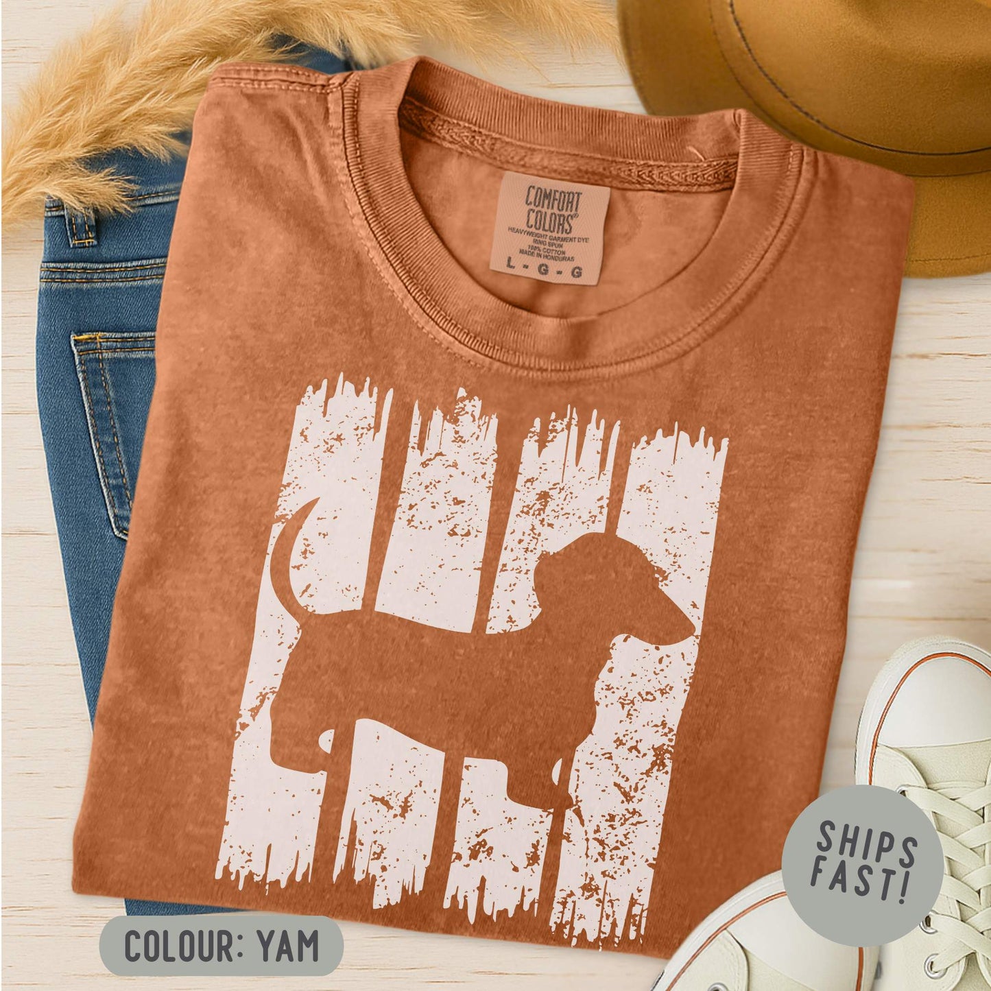 Dachshund Down Stroke T-Shirt