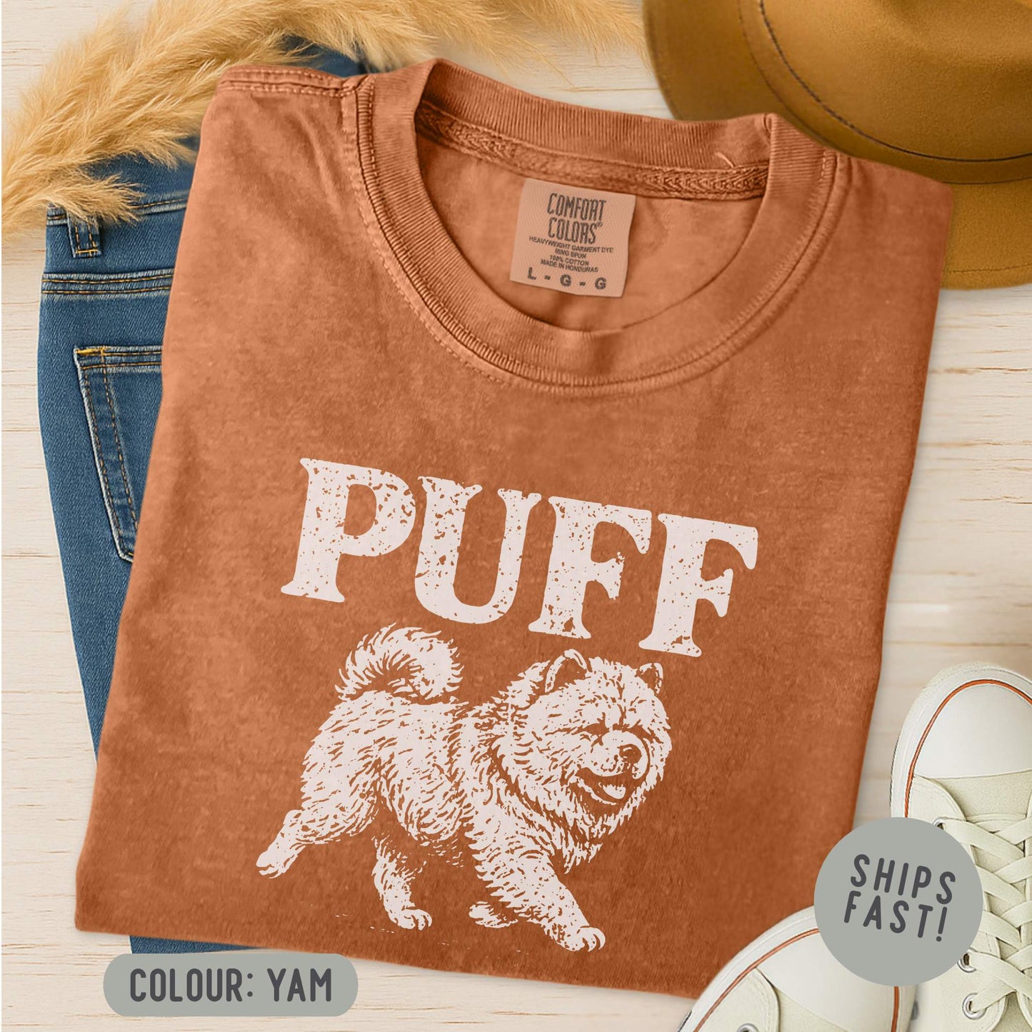 Chow Chow Puff T-Shirt
