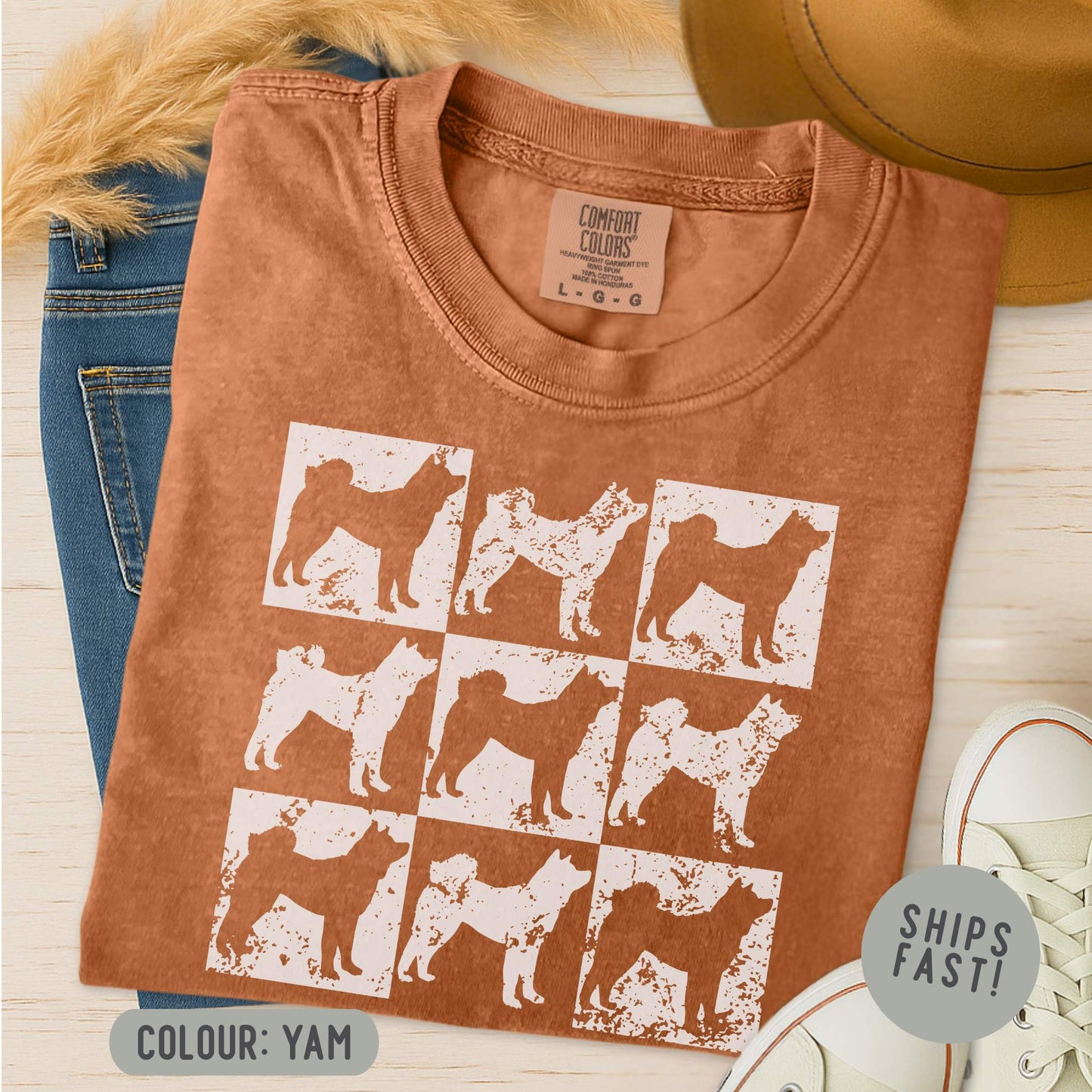 Comfort Colors Akita T-Shirt
