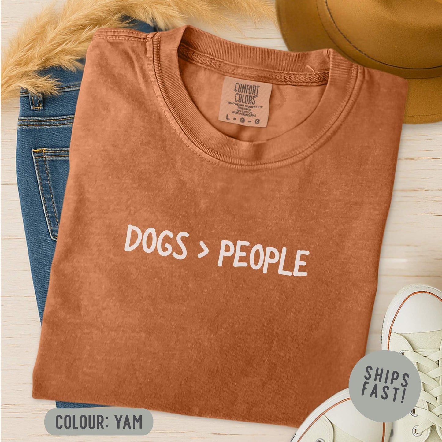 Comfort Color More Dogs > People T-Shirt