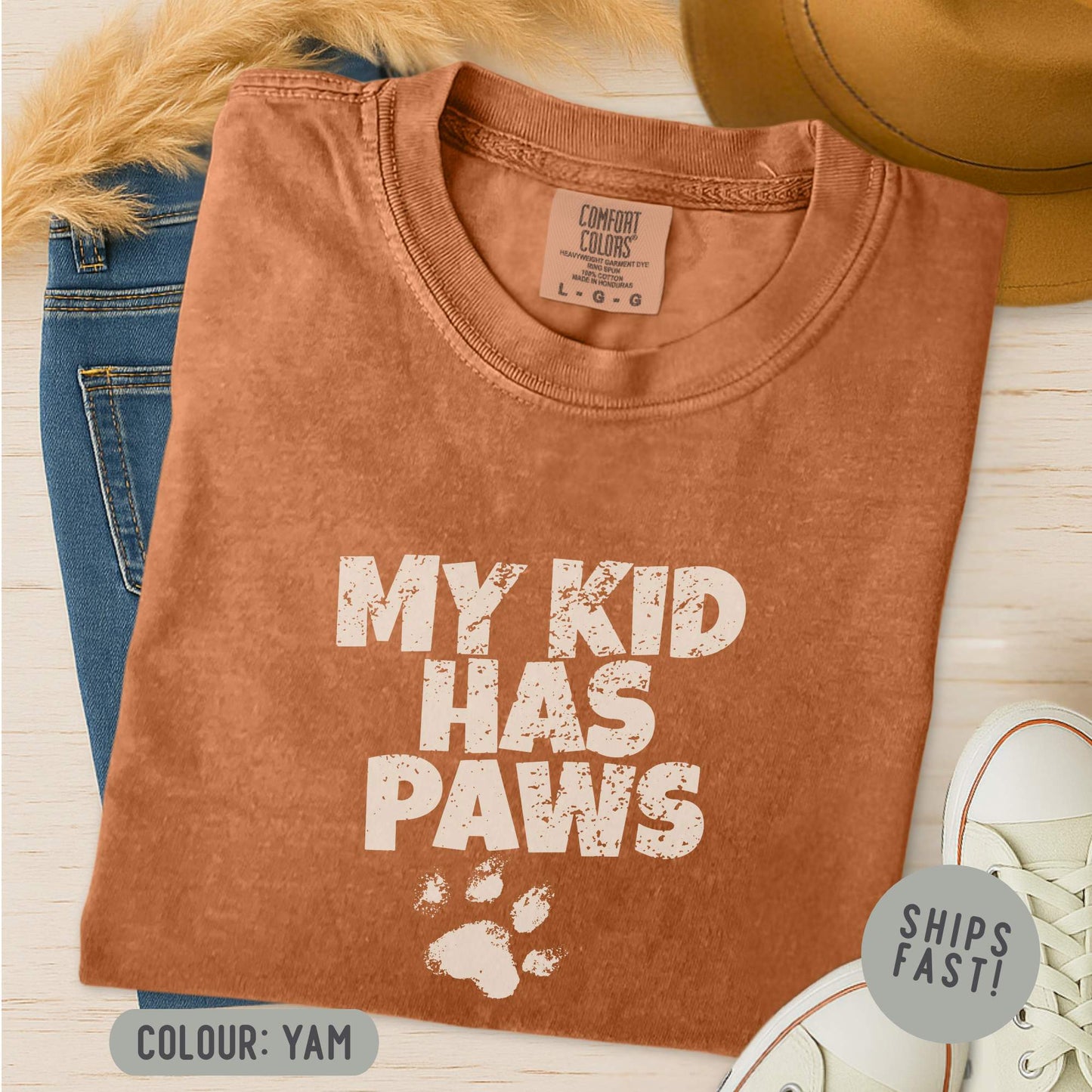 My Kid Has Paws T-Shirt