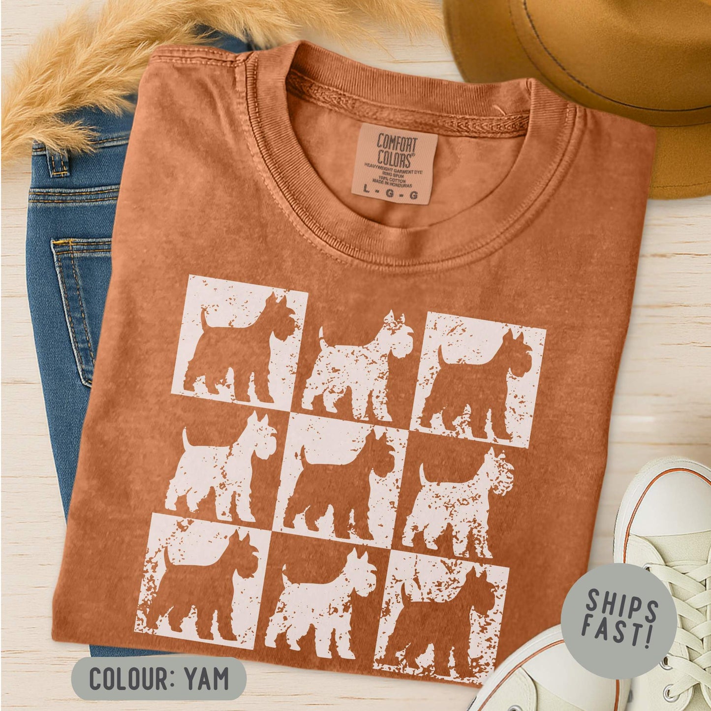 Comfort Colors Schnauzer T-Shirt