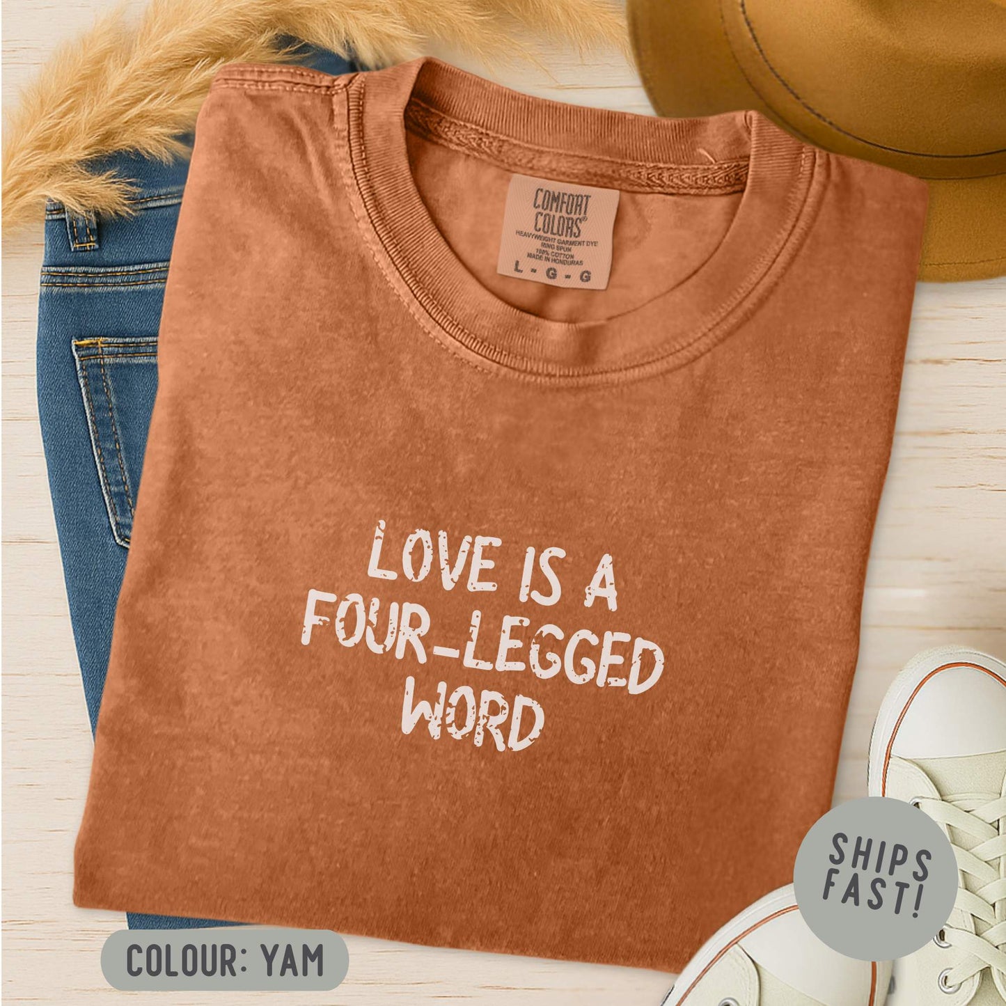 Love Is A Four-Legged Word T-Shirt