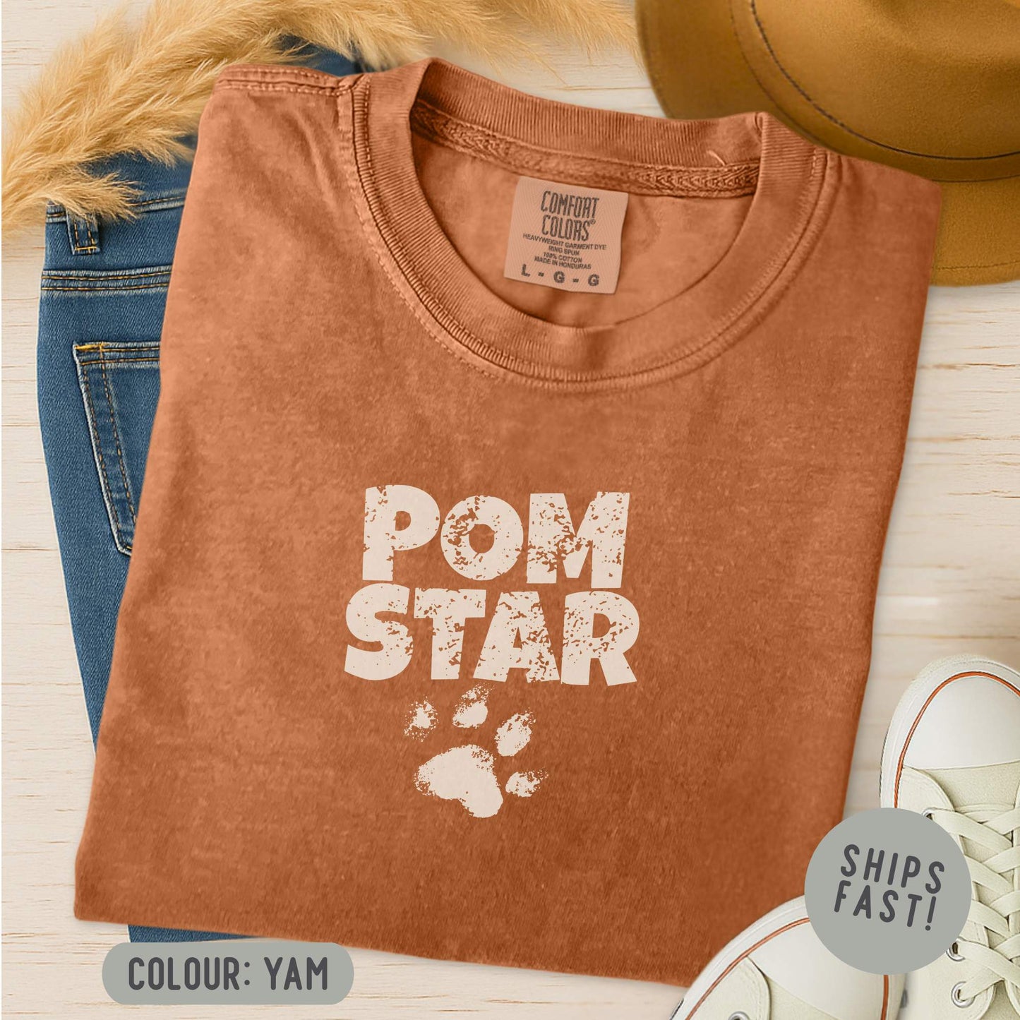 Comfort Colors Pom Star T-Shirt