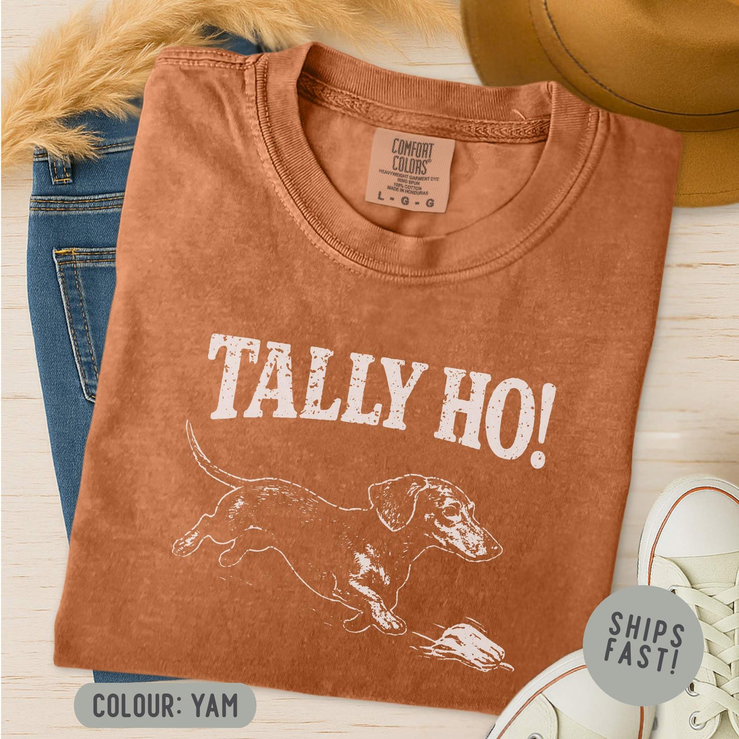 Dachshund Running FastCAT T-Shirt
