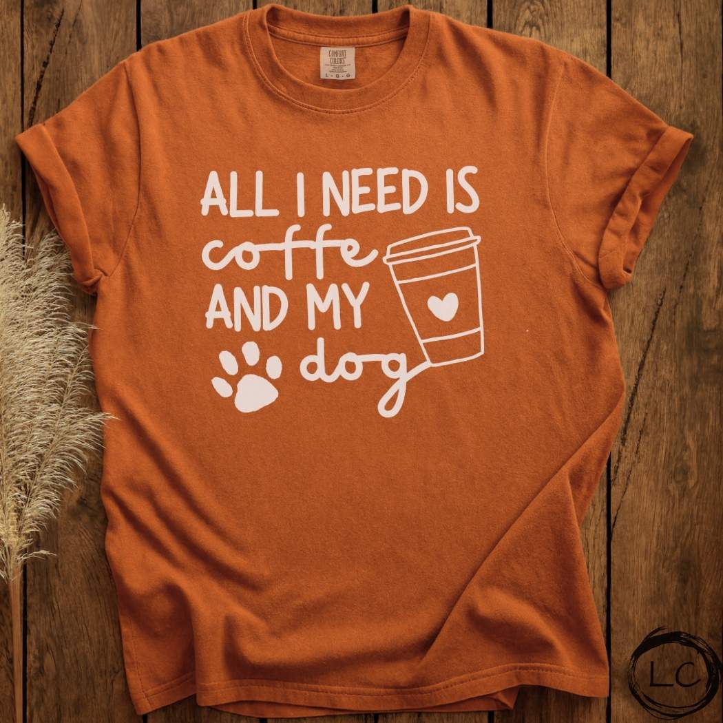 Coffee and Dog T-Shirt