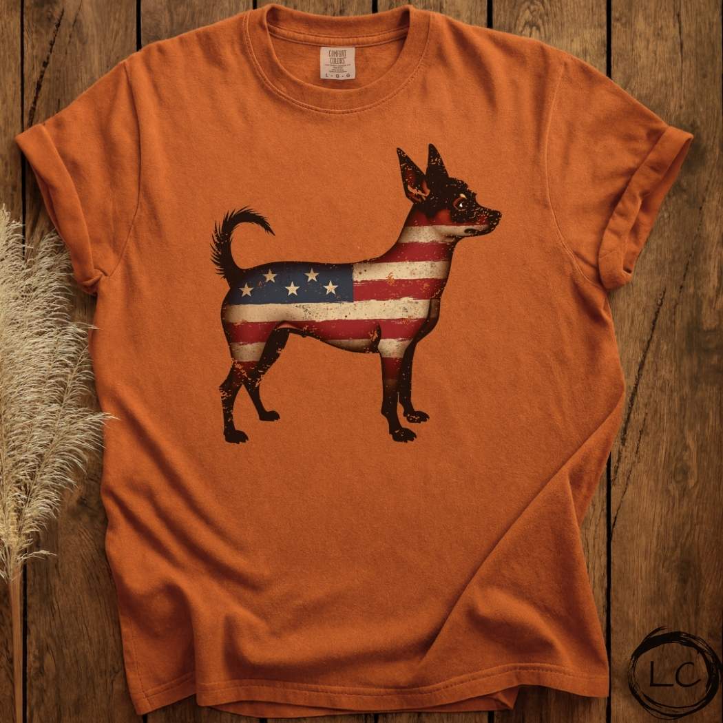 Patriotic Chihuahua T-Shirt