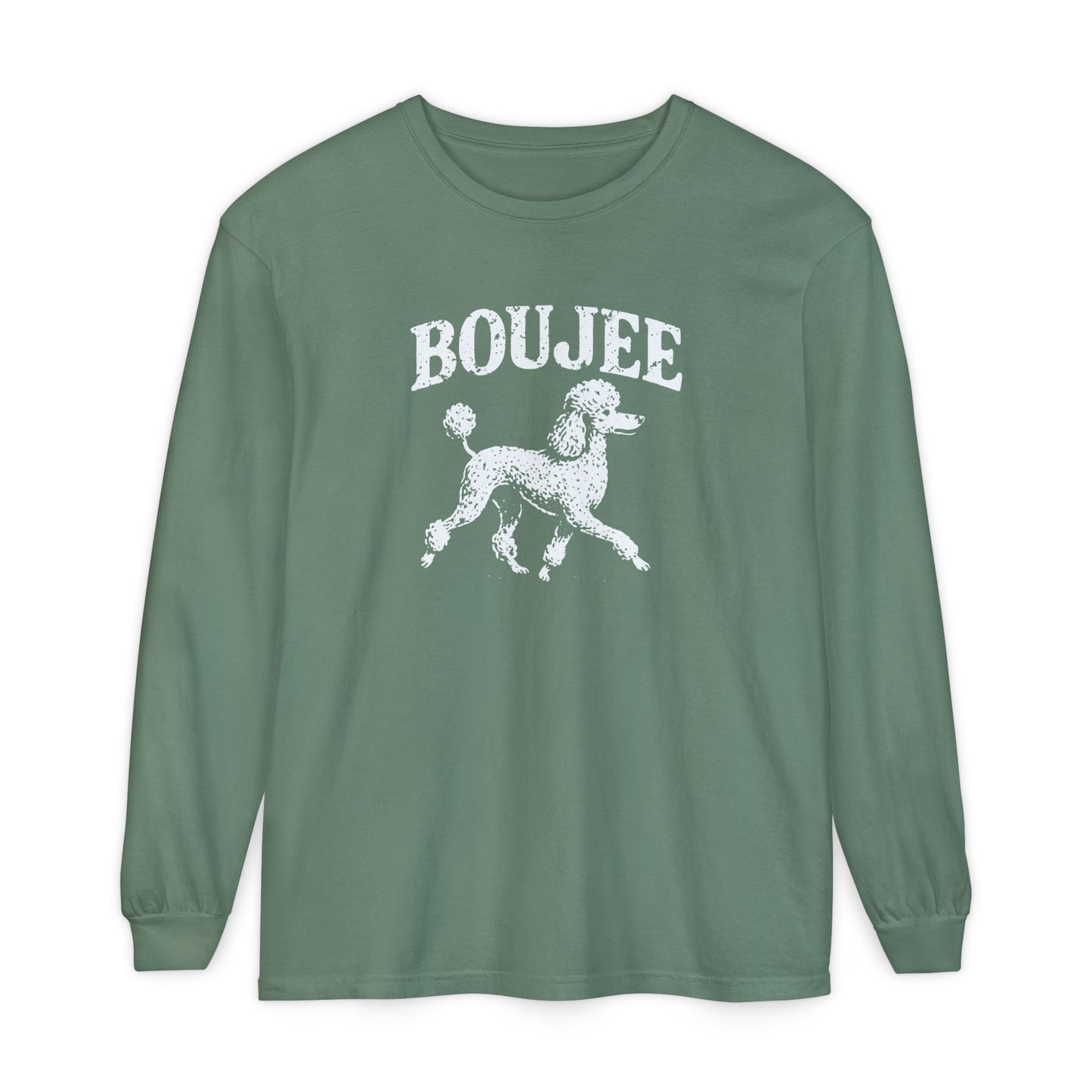 Poodle Boujee Long Sleeve T-Shirt