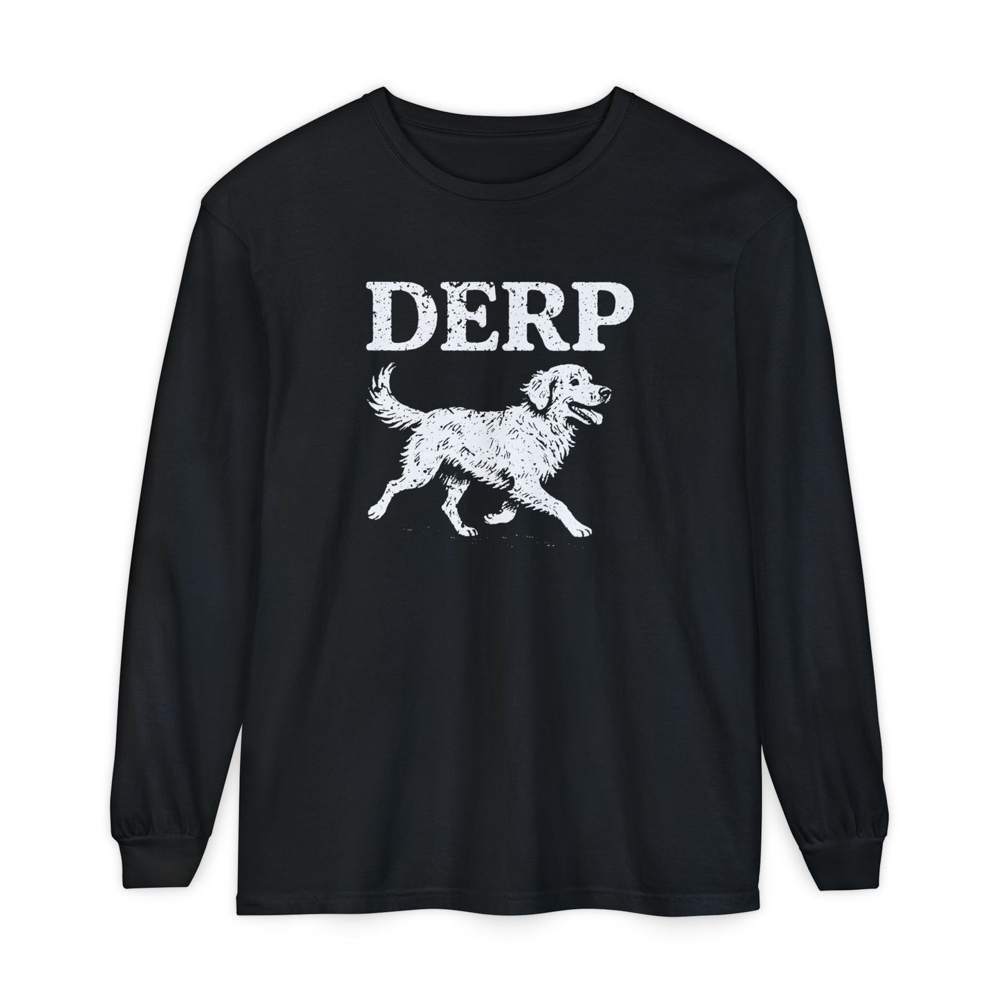 Golden Retriever Derp Long Sleeve T-Shirt