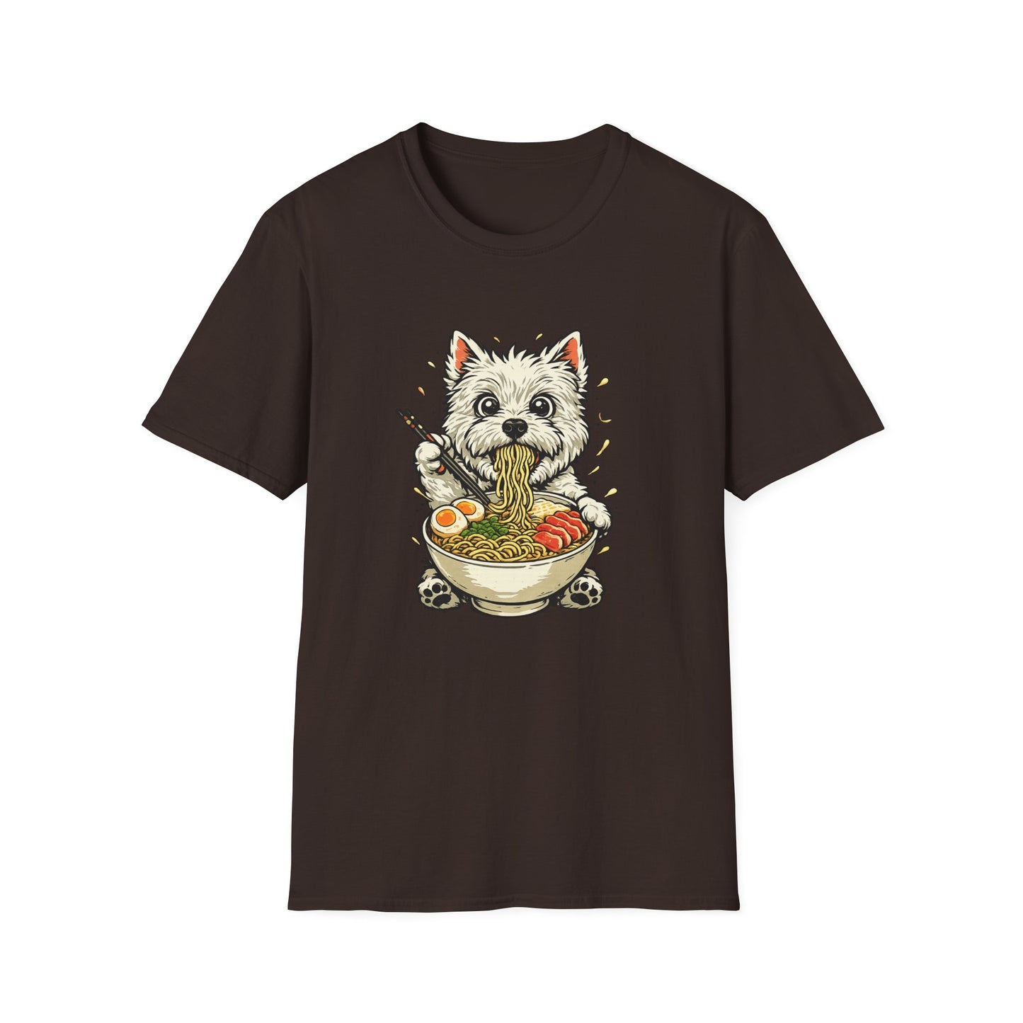 Westie Ramen Noodle Tee