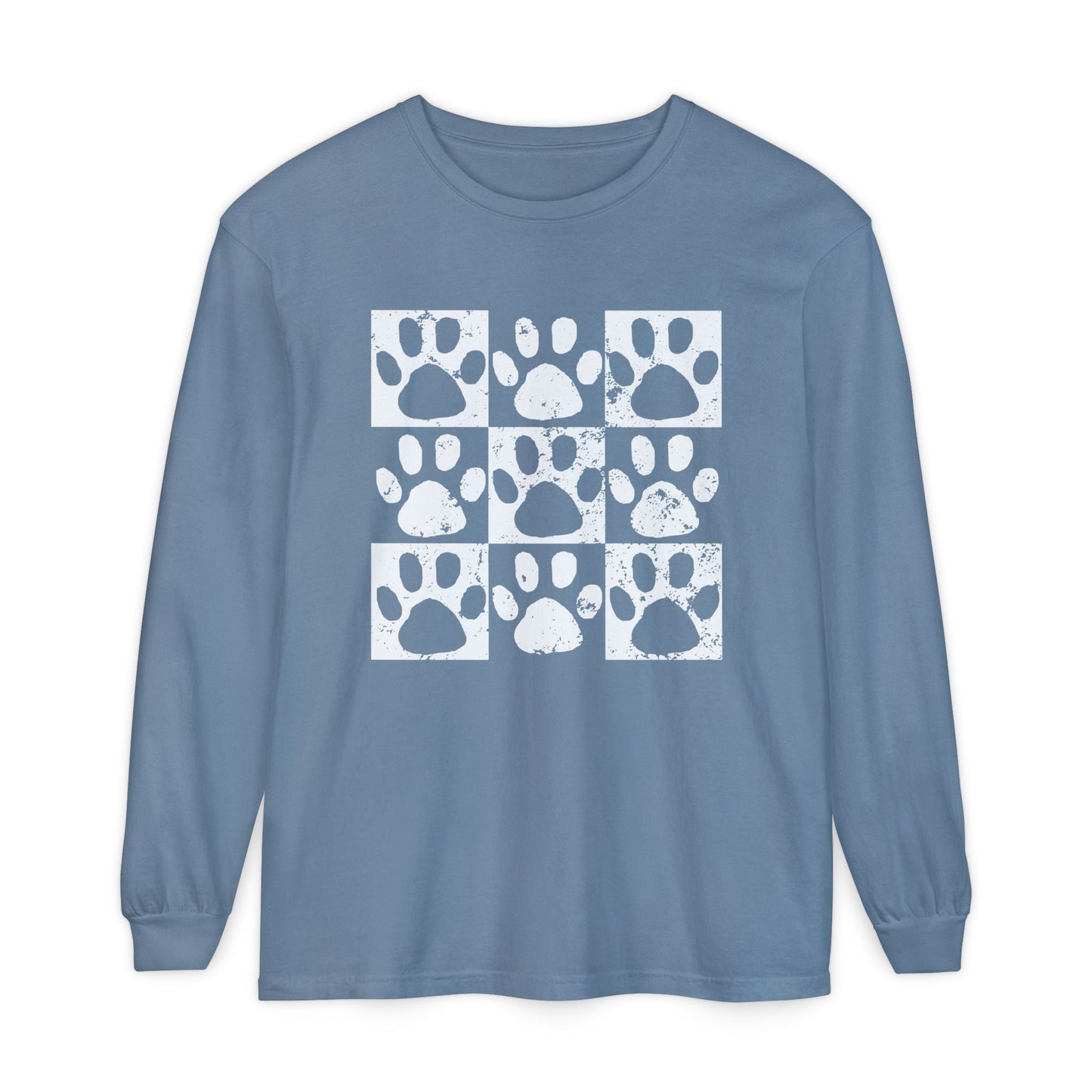 Paw Print Long Sleeve T-Shirt