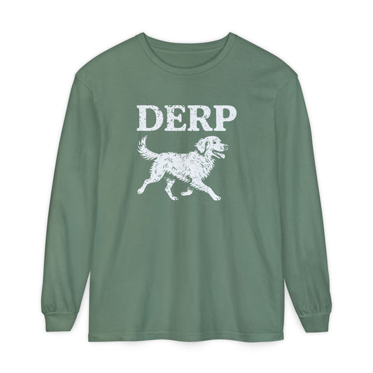Golden Retriever Derp Long Sleeve T-Shirt