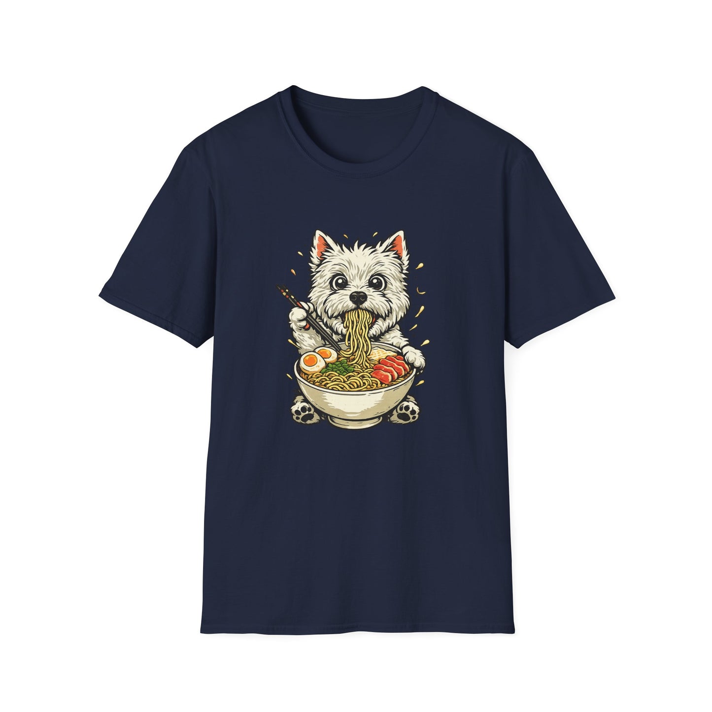 Westie Ramen Noodle Tee