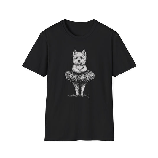 Westie Ballerina Tee