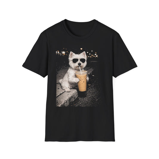 Iced Coffee Westie Tee