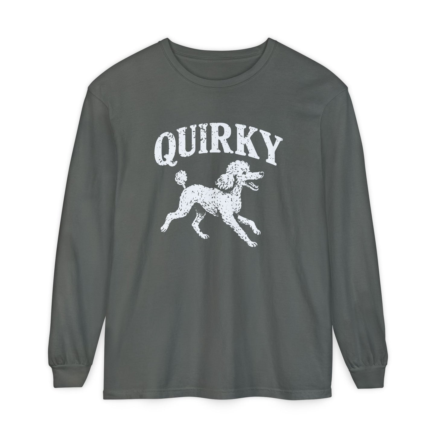 Poodle Quirky Long Sleeve T-Shirt