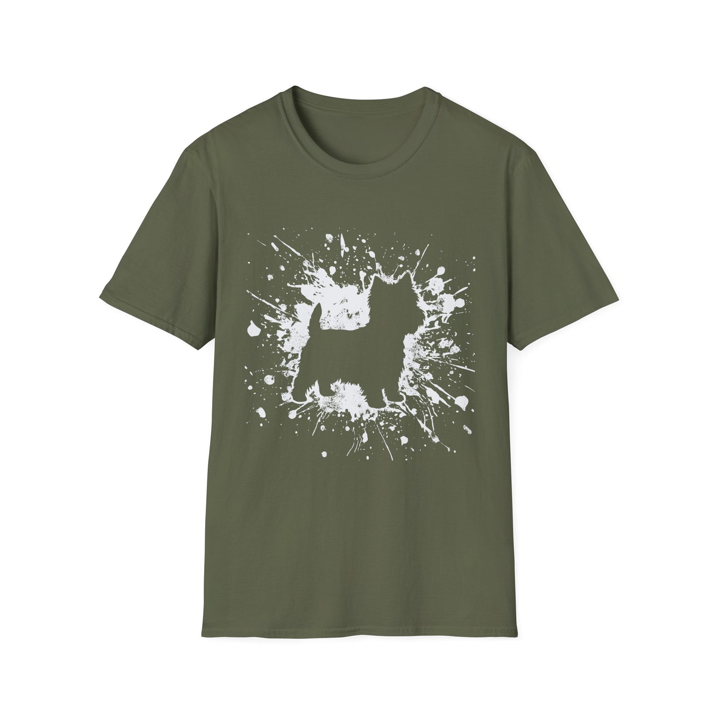 Ink Splash Westie Tee