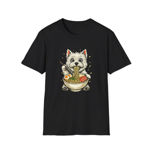 Westie Ramen Noodle Tee