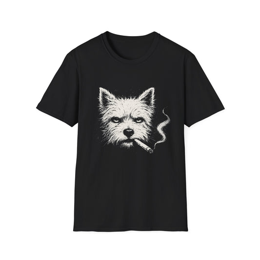 Westie Smoking Tee