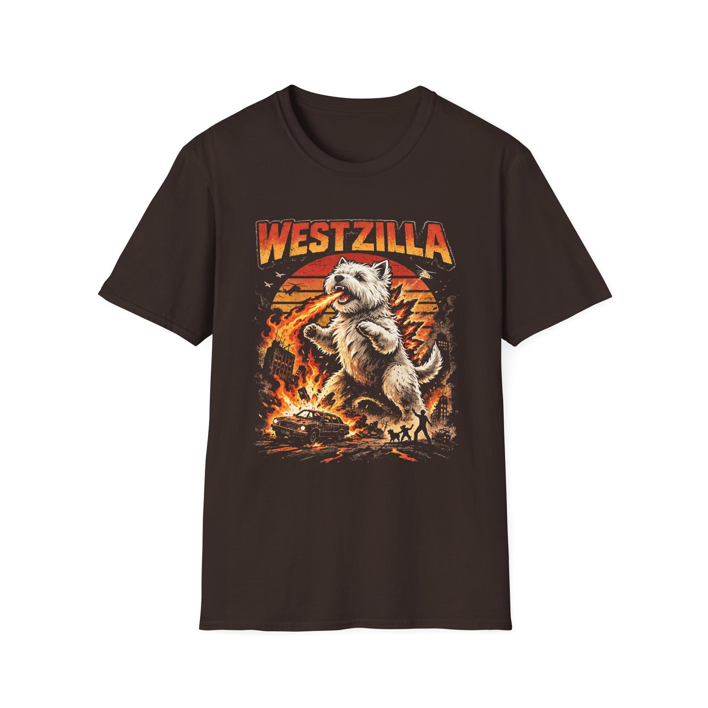Westie Westzilla City Terror Tee