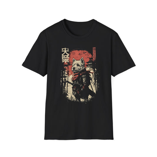 Samurai Westie Warrior Tee