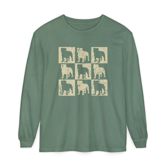 English Bulldog Long Sleeve T-Shirt