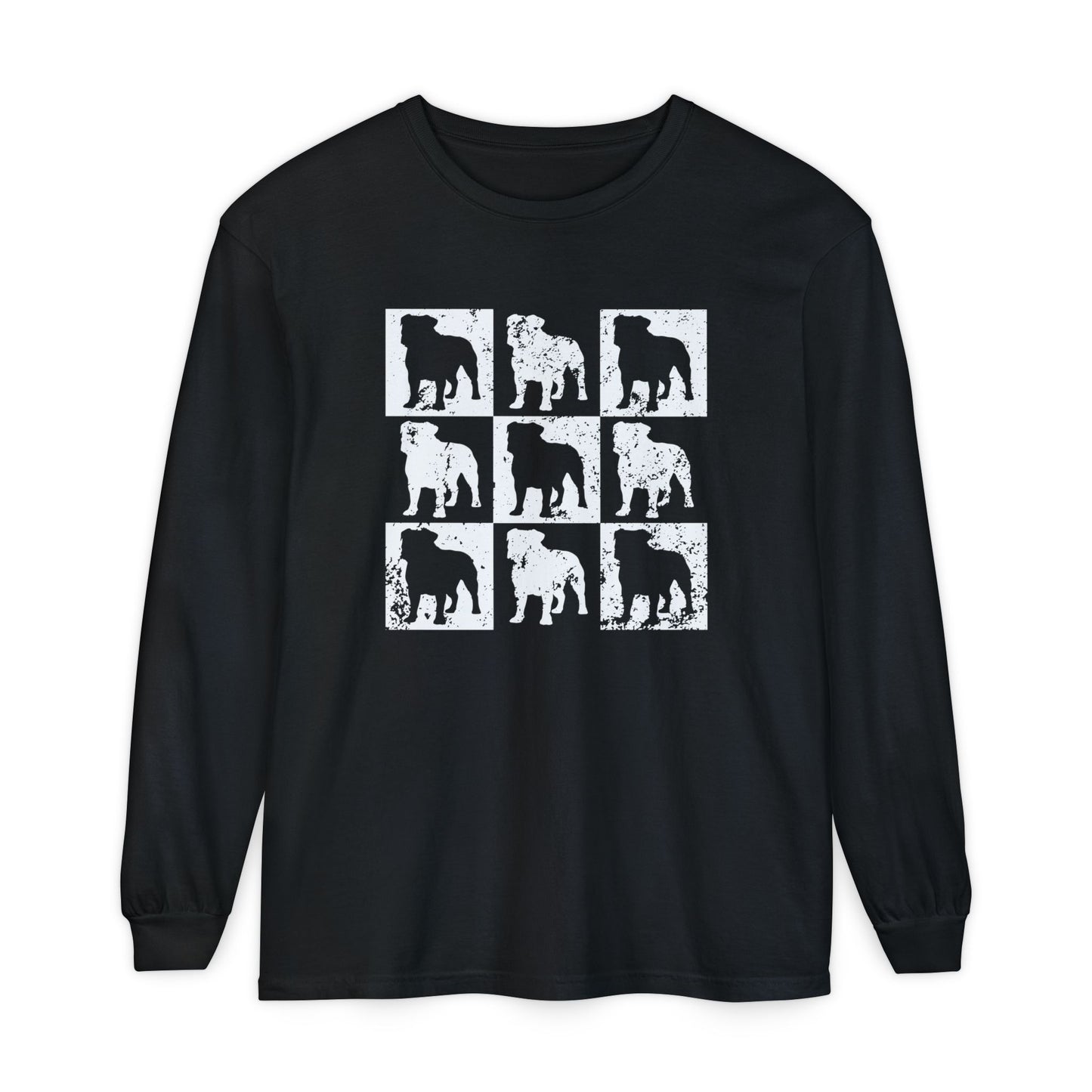 English Bulldog Long Sleeve T-Shirt