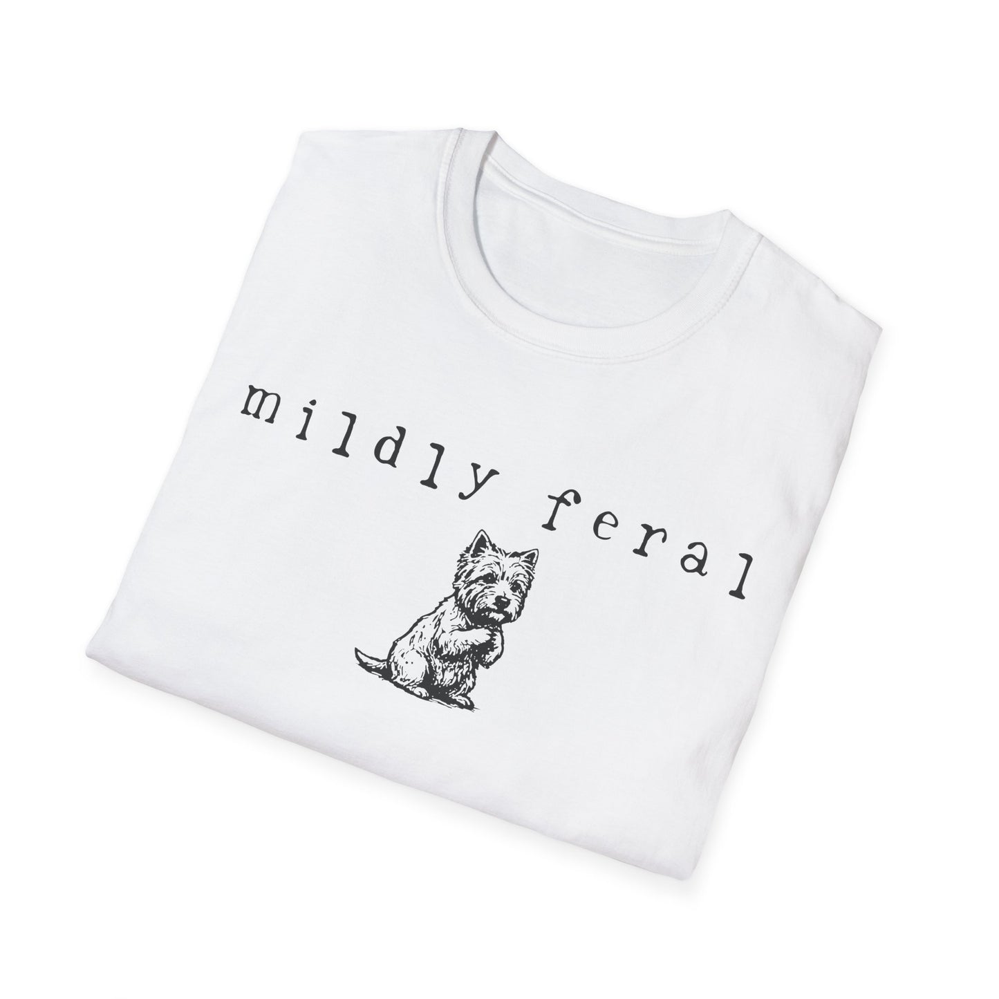 Mildly Feral Westie Tee