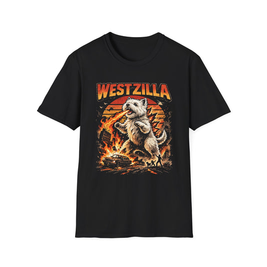 Westie Westzilla City Terror Tee