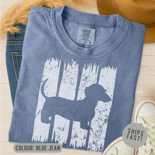 Dachshund Down Stroke T-Shirt
