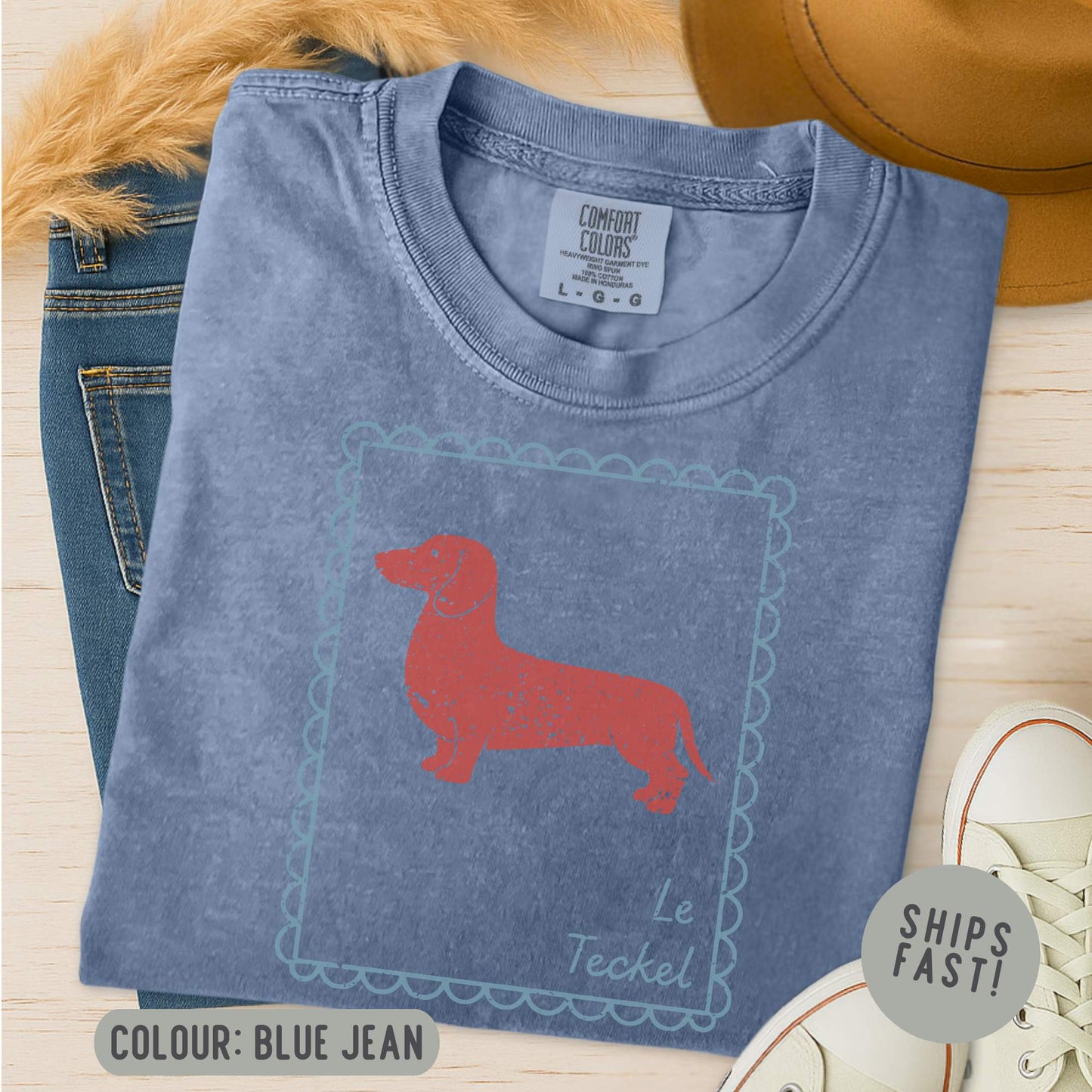Dachshund Stamp T-Shirt