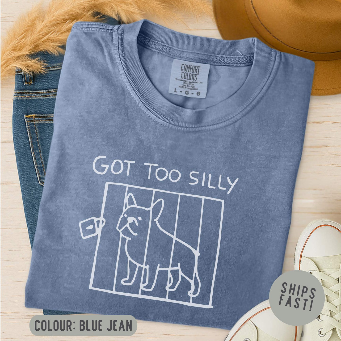 French Bulldog Got Too Silly T-Shirt