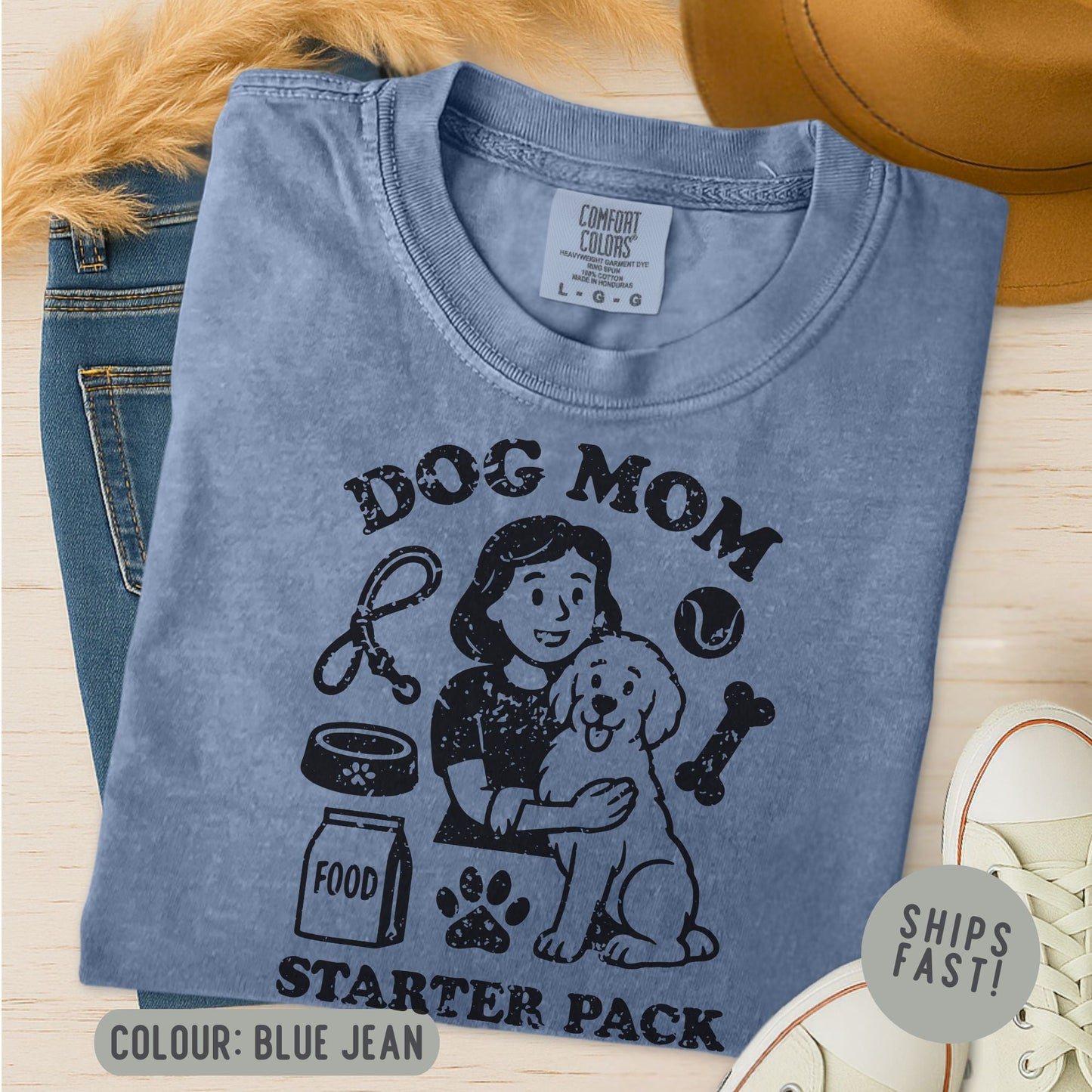 Dog Mom Starter Pack T-Shirt