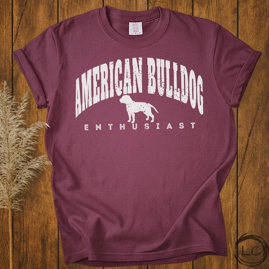 American Bulldog Enthusiast T-Shirt