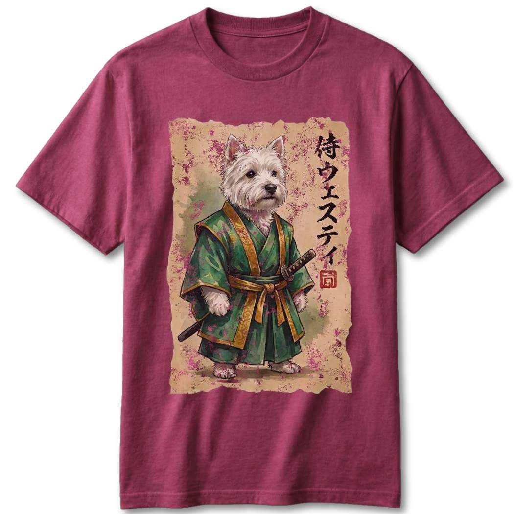 Samurai Westie T-Shirt
