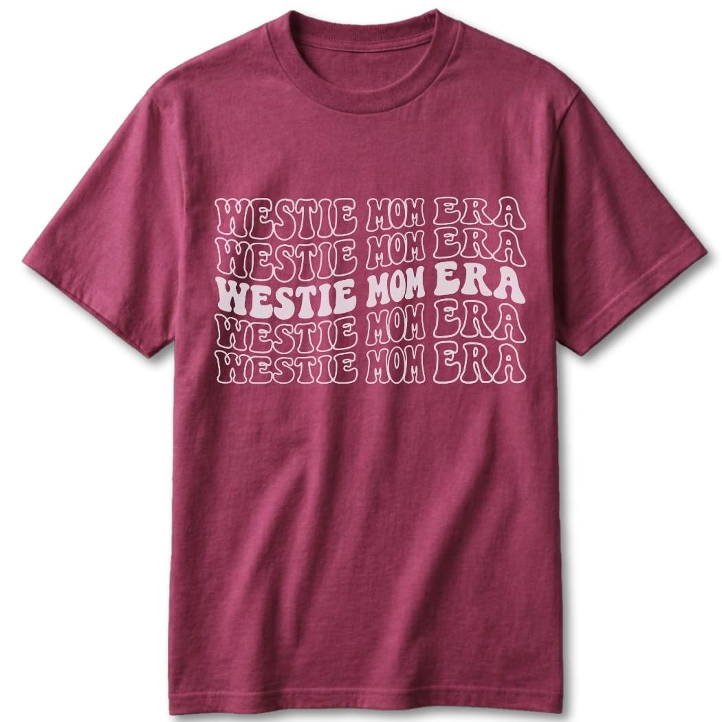 Westie Mom Era T-Shirt