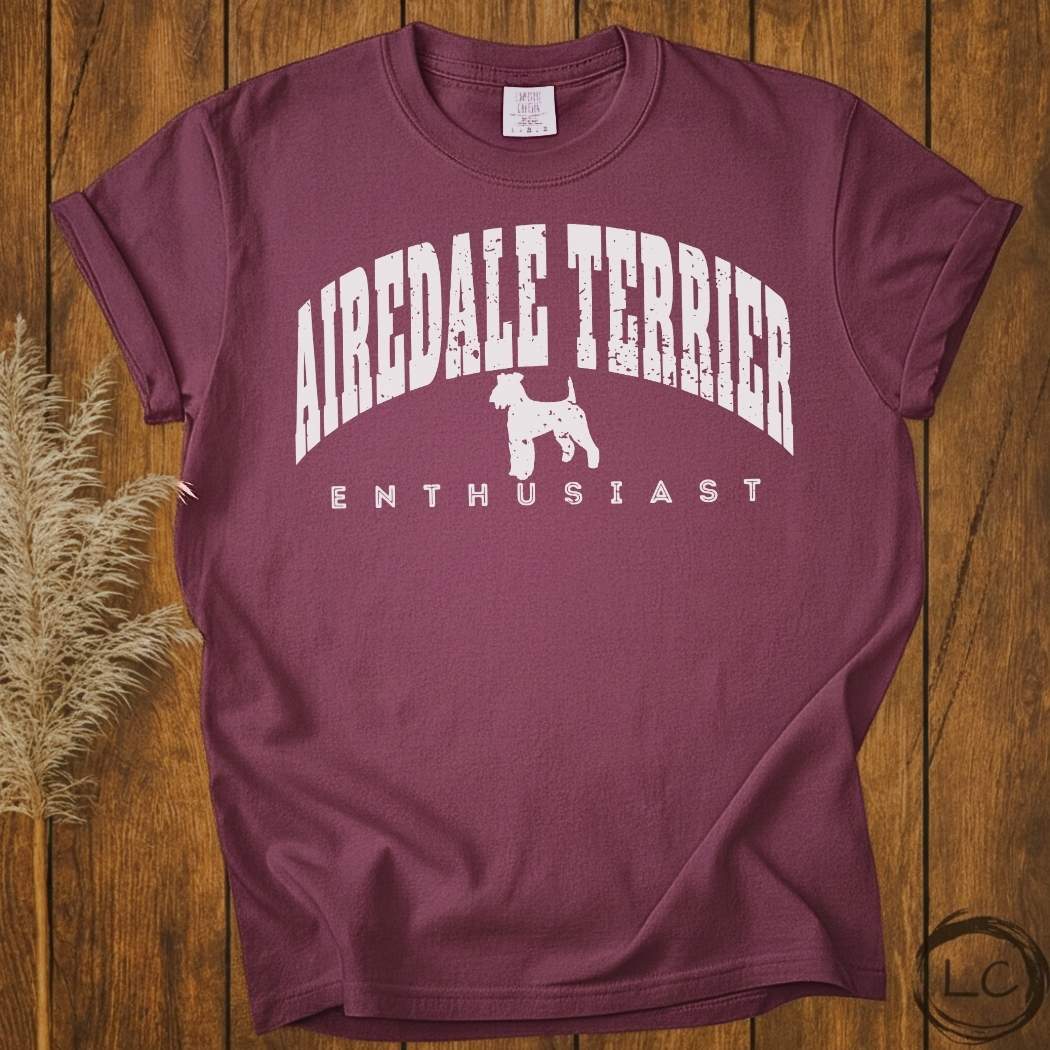Airedale Terrier Enthusiast T-Shirt