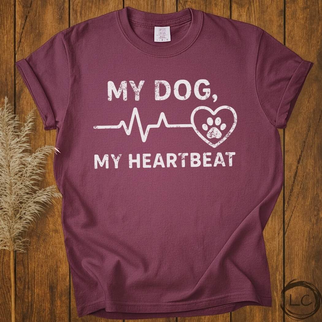 My Dog, My Heartbeat T-Shirt